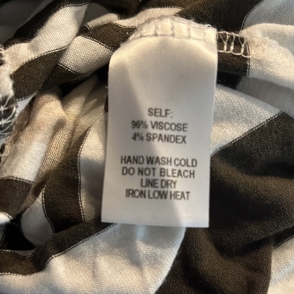 Lulu’s Maxi Dress, Size Small, Colors Brown, Tan, White - Picture 4 of 4